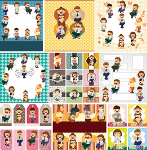 快乐上班卡照片