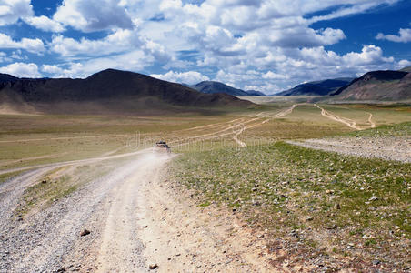 蒙古国的道路
