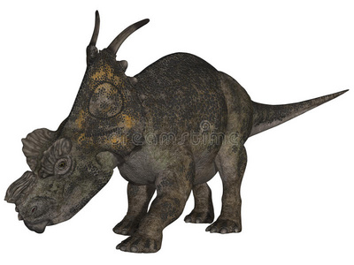 achelousaurus3d恐龙