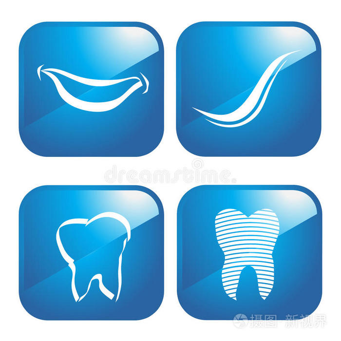 牙科图标标志