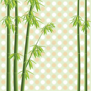 矢量竹树
