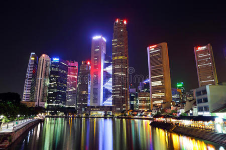新加坡城市天际线