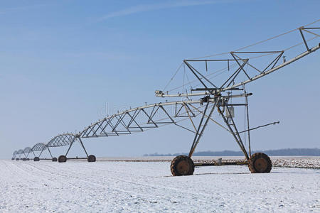 冬季灌溉枢纽图片