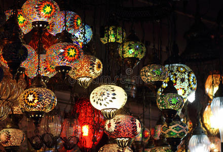 传统复古土耳其灯