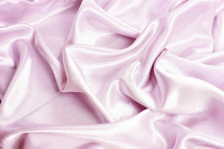 粉色丝绸窗帘