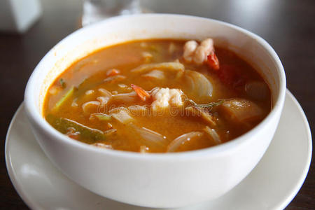 汤姆百胜汤泰国传统辣虾汤
