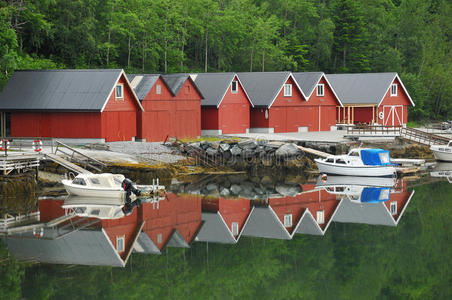挪威船屋