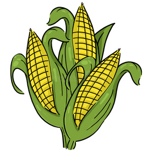 食物图标无缝背景卡通蔬菜-儿童插画-xxl码西班牙色彩丰富的插画的