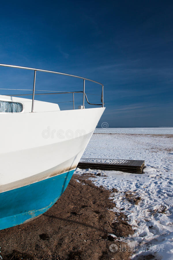 冬季游艇