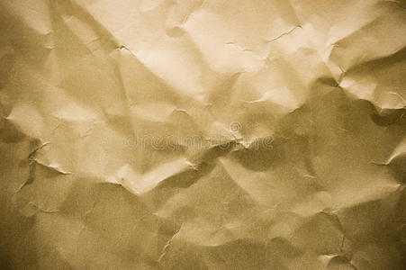 旧的空白皱折纸