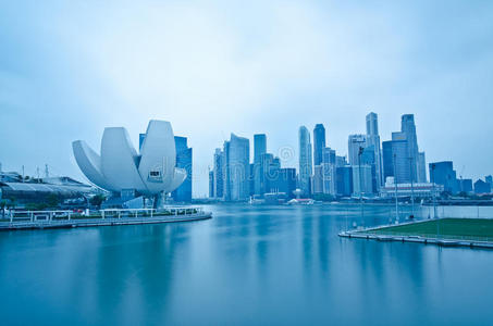 新加坡滨海湾金沙和海滨