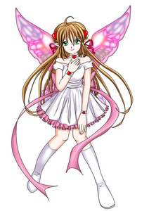 美少女天使动漫图片