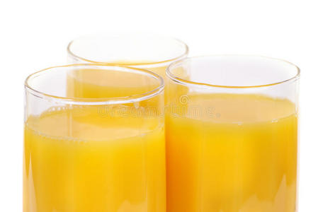橙汁玻璃杯