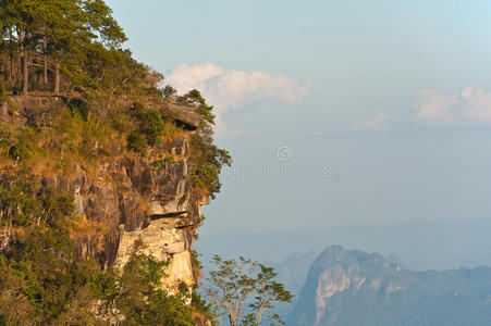 泰国国家公园悬崖