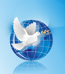 天安门和平鸽图片