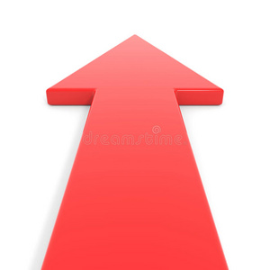 向前箭头红色箭头向前.照片