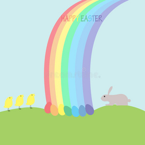 兔子鸡蛋和彩虹