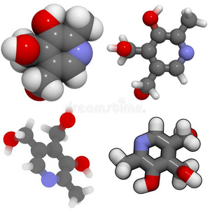 维生素b6吡哆醇分子