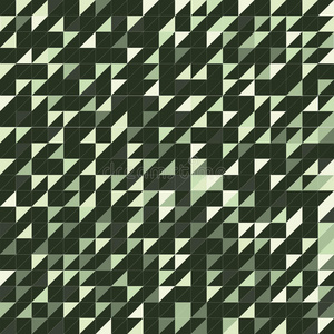 三角形绿色纹理