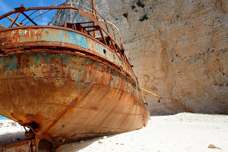地质学 地中海 明信片 地平线 希腊 沉船事故 自然 美丽的
