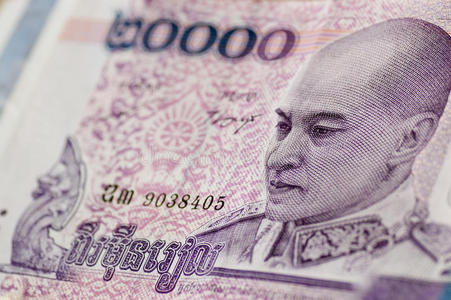 柬埔寨诺罗敦国王西哈莫尼纸币