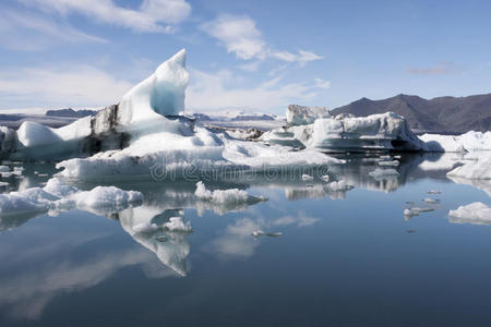 冰岛的浮冰