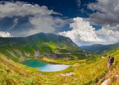 夏季山景