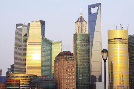 上海现代建筑夜景