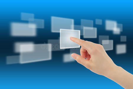 手指点击触摸屏图片-手指点击触摸屏素材-手指点击触摸屏插画-摄图新