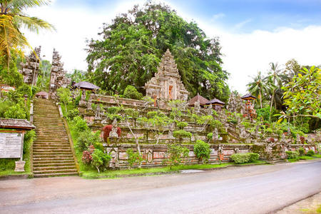 印尼巴厘岛的普拉寺