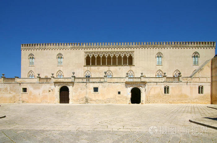 西西里岛唐纳福加塔城堡