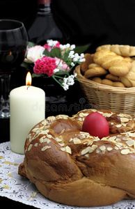 复活节餐桌