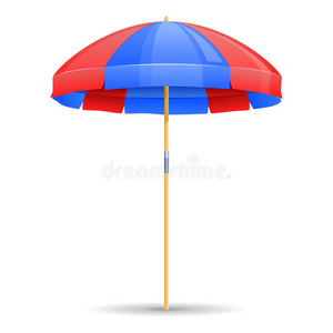 海滩雨伞图标