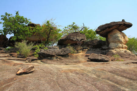 泰国的天然岩石