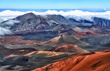 夏威夷哈雷卡拉火山毛伊岛