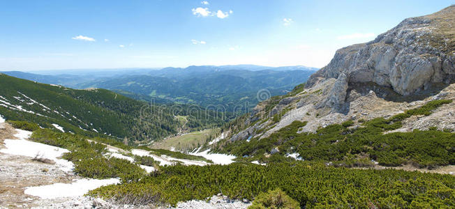 高山景观全景图