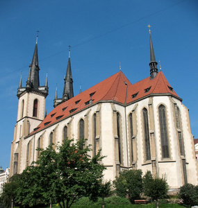 布拉格帕多瓦大教堂的圣安东尼