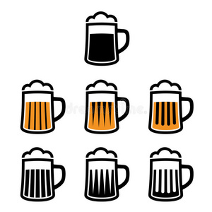 啤酒杯符号