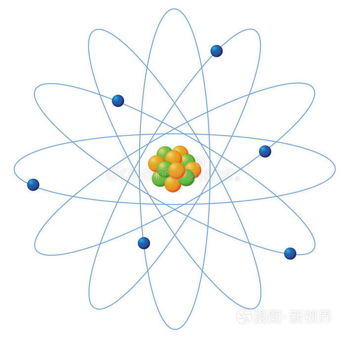 原子结构插画 正版商用图片0lhki5 摄图新视界 原子结构插画 正版商用图片0lhki5 摄图新视界