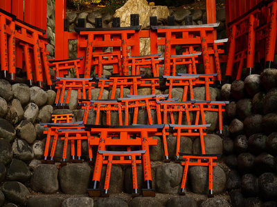 浮石弥勒神社都里门模型图片