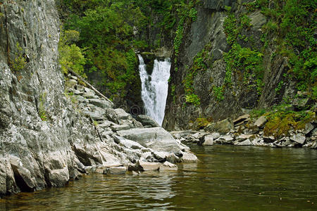自然 河口 巨石 苔藓 风景 峡谷 旅行 夏天 交通 阿尔泰