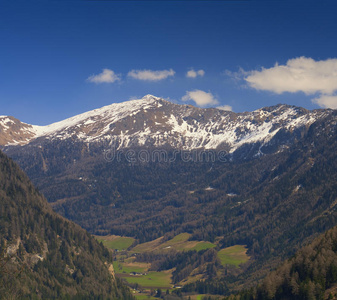 vipitenosterzing附近阿尔卑斯山全景