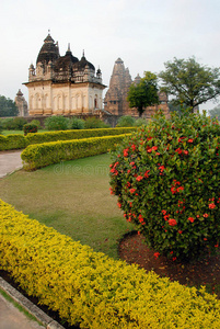 印度的卡朱拉霍神庙