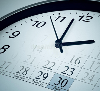 月末冲量时间,期限,月末业务概念照片