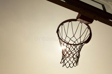 篮球篮轮廓