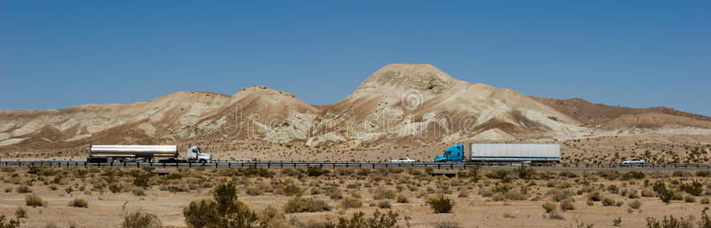 自然 卡车 货物 开车 传送 行业 沙漠 移动 复制 重的