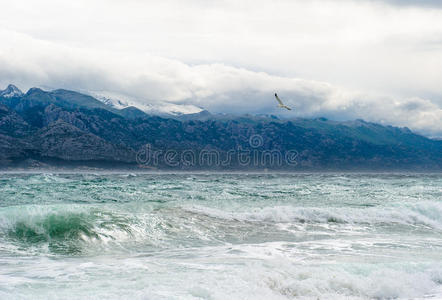 天空和海浪