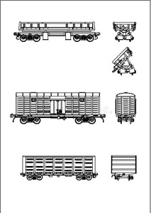 铁路货车运输工具图片