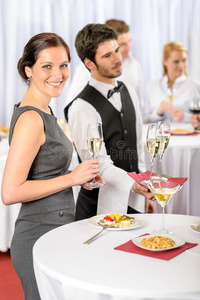 公司活动餐饮服务提供香槟图片