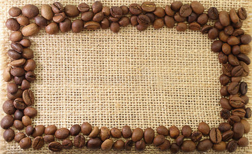 咖啡豆架